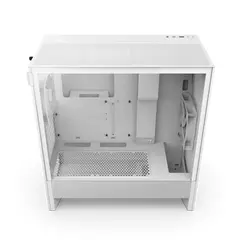 3 - Компьютерный корпус NZXT H5 Flow, Midi-Tower, Без блока питания, Белый