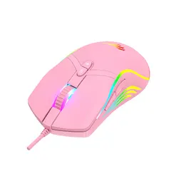 3 - Игровая мышь Havit MS1029, Розовый