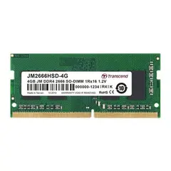 3 - Оперативная память Transcend JM2666HSD-4G, DDR4 SDRAM, 2666 МГц, 4Гб