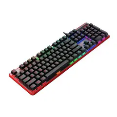 6 - Клавиатура Havit KB870L, Проводное, Чёрный