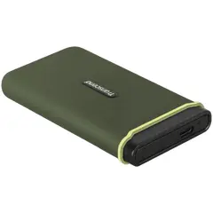 2 - Внешний портативный SSD накопитель Transcend ESD380C, 4 ТБ, Military...