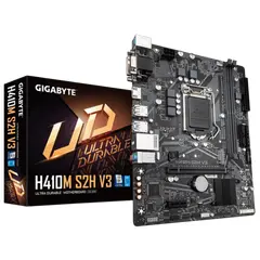 4 - Материнская плата Gigabyte H410M S2H V3, LGA1200, Intel H510, Micro-ATX