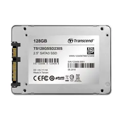 6 - Накопитель SSD Transcend SSD230S, 128Гб, TS128GSSD230S