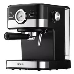 4 - Кофеварка рожковая Ardesto YCM-E16B, 1100Вт, Черный