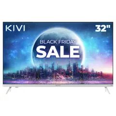 6 - 32" LED SMART Телевизор KIVI 32H750NW, 1366x768 HD, Android,