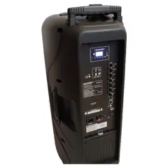 2 - Портативная колонка BLAUPUNKT PA20LED, Чёрный