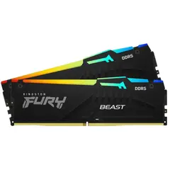 6 - Оперативная память Kingston FURY Beast RGB, DDR5 SDRAM, 5200 МГц,...