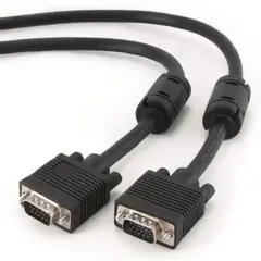 5 - Видео кабель Cablexpert CC-PPVGA-10M-B, VGA D-Sub (M) - VGA D-Sub...