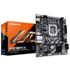 3 - Материнская плата Gigabyte H810M K, LGA1851, Intel H810, Micro-ATX