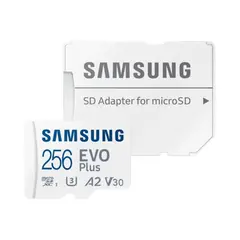 5 - Карта памяти Samsung EVO Plus MicroSDXC, 256Гб (MB-MC256SA/KR)