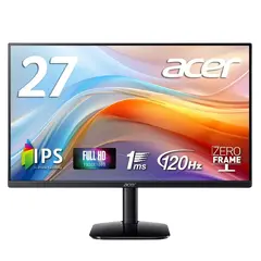 5 - 27" Монитор Acer KA272G0bi, IPS 1920x1080 FHD, Чёрный