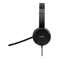 6 - Наушники Lenovo 100 Stereo, Чёрный