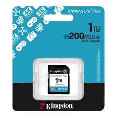 2 - Карта памяти Kingston Canvas Go! Plus, 1024Гб (SDG4/1TB)