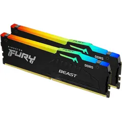 4 - Оперативная память Kingston FURY Beast RGB, DDR5 SDRAM, 5600 МГц, 32...