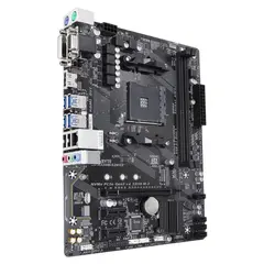 6 - Материнская плата Gigabyte A320M-S2H V2, AM4, AMD B350, Micro-ATX