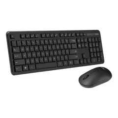 5 - Клавиатура и мышь ASUS CW100, Беспроводное, Чёрный