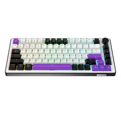 6 - Клавиатура HATOR Hellyberry HK75 Wireless, Проводное / беспроводное,...