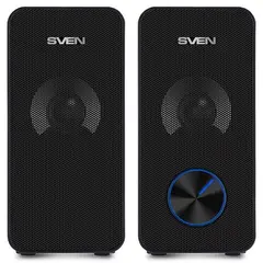 6 - Компьютерные колонки 2.0 SVEN "335", Чёрный