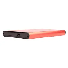 2 - 2.5" SATA HDD External Case miniUSB3.0, Aluminum Red, Gembird...