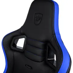 2 - Игровое кресло Noblechairs Epic, Искусственная кожа, Черный | Синий