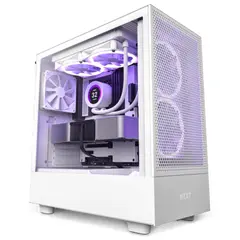4 - Компьютерный корпус NZXT H5 Flow, Midi-Tower, ATX, Чёрный
