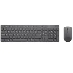 3 - Клавиатура и мышь Lenovo 4X30T25796, Беспроводное, Серый