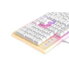 3 - Клавиатура Havit KB876L, Проводное, Белый