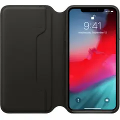 3 - Чехол книжка Apple iPhone XS Max Case, Чёрный