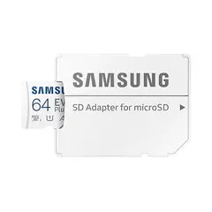 3 - Карта памяти Samsung EVO Plus MicroSD, 64Гб (MB-MC64KA/RU)
