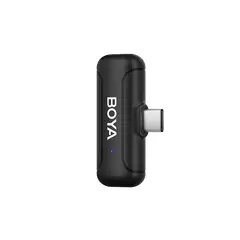 3 - Портативный записывающий микрофон Boya BY-WM3T-U2, Беспроводной, Черный