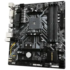 6 - Материнская плата Gigabyte B450M DS3H V2 1.0, AM4, AMD B450, Micro-ATX