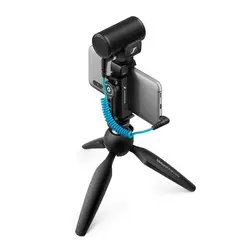 4 - Портативный записывающий микрофон Sennheiser MKE 200, Проводной...