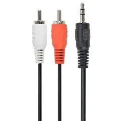 5 - Аудиокабель Cablexpert CCAB-458, 3.5mm 3-pin (M) - 2x RCA (M), 1,5м,...