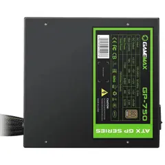 5 - Блок питания для компьютеров Gamemax GP-750, 750Вт, ATX, Немодульный