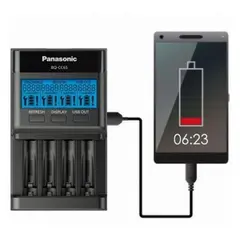 5 - Зарядное устройство Panasonic BQ-CC65E, Чёрный