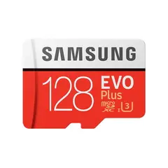 4 - Карта памяти Samsung EVO Plus MicroSD, 128Гб (MB-MC128HA/RU)