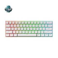 2 - Клавиатура MCHOSE Ace 60 Pro, Проводное, Белый