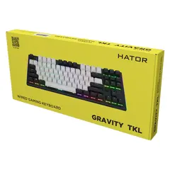 6 - Клавиатура HATOR Gravity TKL, Проводное, Чёрный