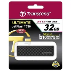 5 - USB Flash накопитель Transcend JetFlash 780, 32Гб, Чёрный