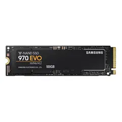 6 - Накопитель SSD Samsung 970 EVO MZ-V7E500, 500Гб