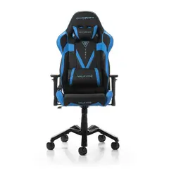 3 - Игровое кресло DXRacer Valkyrie, Искусственная кожа, Черный/Синий