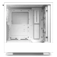 2 - Компьютерный корпус NZXT H5 Flow, Midi-Tower, ATX, Чёрный