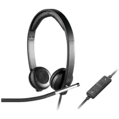 6 - Наушники Logitech H650E, Чёрный