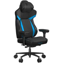 2 - Игровое кресло ThunderX3 CORE RACER, Искусственная кожа, Черный | Синий