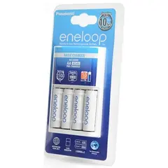 4 - Panasonic "Basic" Charger 4-pos AA/AAA + 4AA 1900mAh, K-KJ51MCC40E