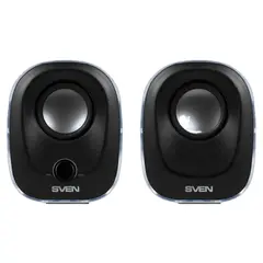 3 - Компьютерные колонки 2.0 SVEN "330", Чёрный