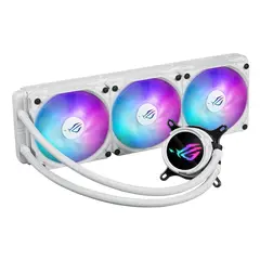 5 - Кулер для процессора ASUS ROG STRIX LC III 360 ARGB LCD WHT