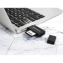 2 - Кардридер Transcend TS-RDF5, USB Type-A, Чёрный