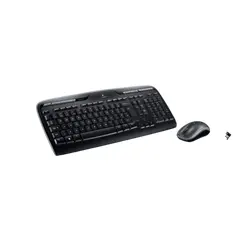 2 - Клавиатура и мышь Logitech MK330, Беспроводное, Чёрный