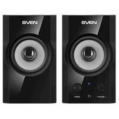 6 - Компьютерные колонки 2.0 SVEN SPS-605, Чёрный